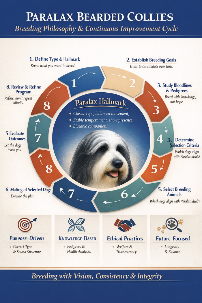 Paralax Barnprogram Paralax Bearded Collies